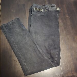Dark Gray Denim Jeans